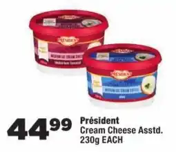 OK Foods Président Cream Cheese Assorted offer