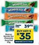 Pick n Pay Wonder bar chocolate offer