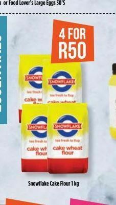 Snowflake wheat flour 4