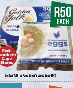 Food Lover's Market Eggs offer