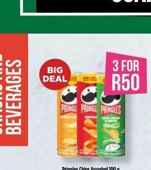 Food Lover's Market Pringles chips 3 offer