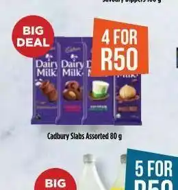 Food Lover's Market Cadbury chocolate 4 offer