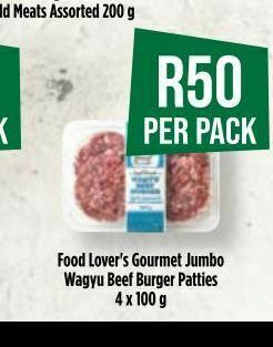 Food Lover's Market Beef patties offer
