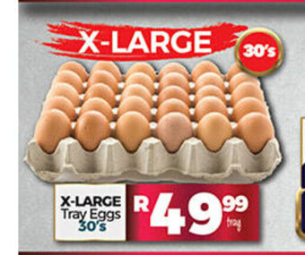 Take 'n Pay X-Large Tray Eggs 30's offer