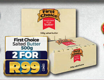 Take 'n Pay First Choice Salted Butter 500g offer