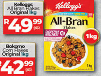 Take 'n Pay Kelloggs All Bran Flakes Original 1kg offer