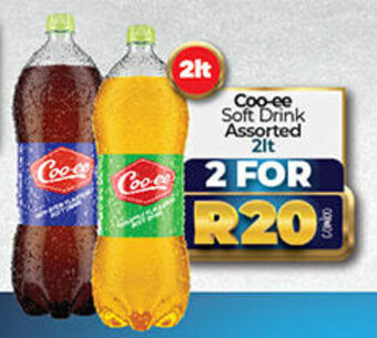 Take 'n Pay Coo-ee Soft Drink Assorted 2lt offer