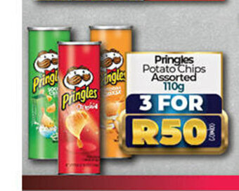 Take 'n Pay Pringles Potato Chips Assorted 110g offer