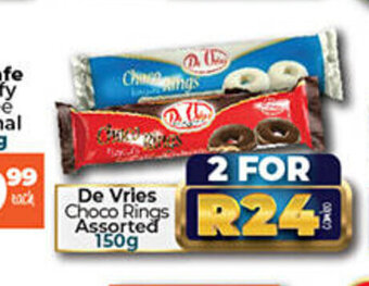 Take 'n Pay De Vries Choco Rings Assorted 150g offer