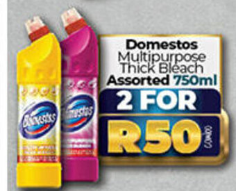 Take 'n Pay Domestos Multipurpose Thick Bleach Assorted 750 ml offer