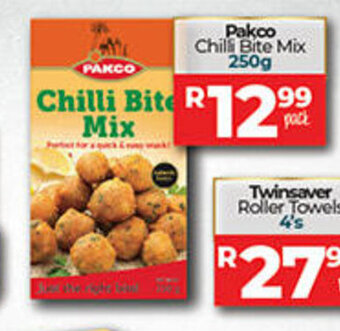 Take 'n Pay Pakco Chilli Bite Mix 250g offer