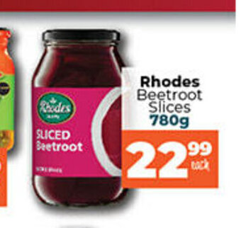 Take 'n Pay Rhodes Beetroot Slices 780g offer