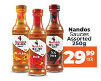 Take 'n Pay Nandos Sauces Assorted 250g offer