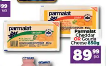 Take 'n Pay Parmalat Cheddar or Gouda Cheese 850g offer