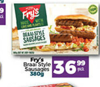 Take 'n Pay Fry's Braai Style Sausages 380g offer