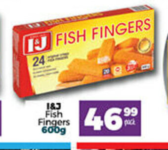 Take 'n Pay I&J Fish Fingers 600g offer