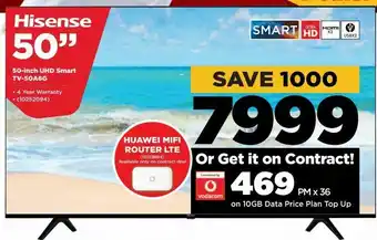 HiFi Corp Smart tv hisense offer