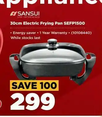 30cm electric frying pans sansui