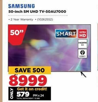 HiFi Corp 50-inch sm uhd tv samsung offer