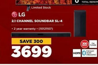 HiFi Corp 2.1 channel soundbar lg offer