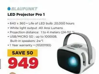 HiFi Corp Projector pro 1 blaupunkt offer