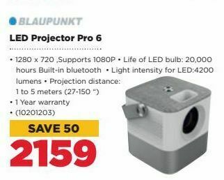 HiFi Corp Led projector pro 6 blaupunkt offer