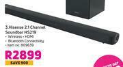 Game Hisense 2.1 Channel Soundbar HS219 offer