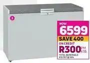 Game Defy 481L White Chest freezer offer