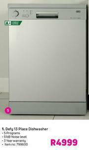 Game Defy 13 Place Dishwasher offer