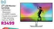 Game Dell 27" LED Monitor S2721HN offer