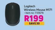 Game Logitech Wireless Mouse M171 offer