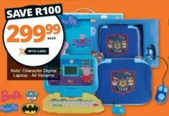Checkers Kids Character Digital Laptop offer