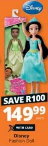 Checkers Disney Fashion Doll offer