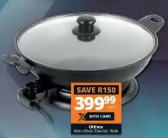 Checkers Ottimo Non-Stick Electric Wok offer