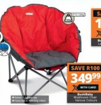 Checkers Bushbaby Mushroom Chair offer