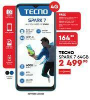 Edgars Tecno Spark 7 64GB 4G offer
