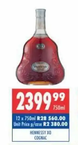 Hennessey XO Cognac 750ml
