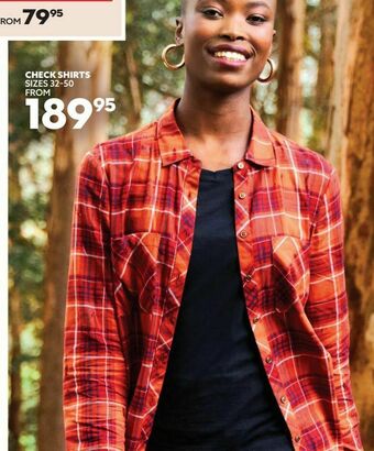 Ackermans Check shirt offer