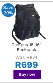First Shop Targus Campus 15-16" Backpack offer