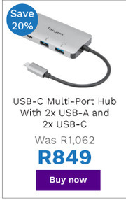 First Shop Targus USB-C Multi-Port Hub With 2 x USB-A And 2 x USB-C offer