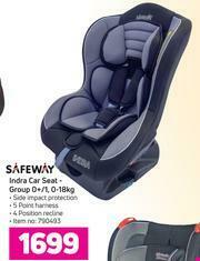 Game Safeway Indra Car Seat Group 0+/1, 0-18kg offer
