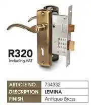 Builders Warehouse Dortello Lockset (LEMINA) 734332 offer