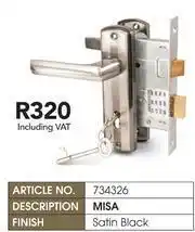 Builders Warehouse Dortello Lockset (MISA) 734326 offer