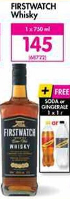 Firstwatch Whisky 750ml