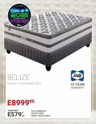 Bradlows Belize Queen 152cm Base Set offer