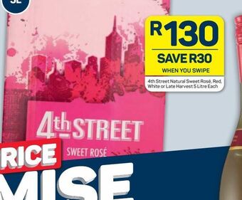Pick n Pay 4th street rosé wine offer