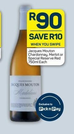 Jacques mouton red wine