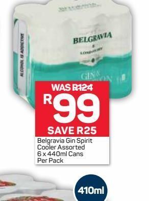 Pick n Pay Liquor Belgravia gin offer