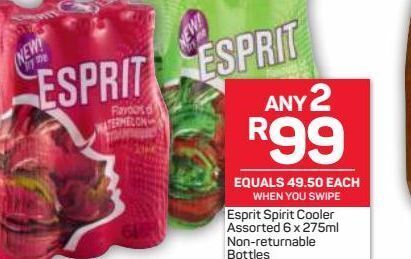 Pick n Pay Liquor Esprit spirits 2 offer