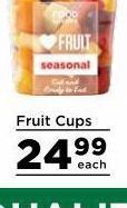Food Lover's Market Fruit cups offer